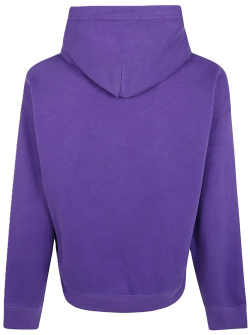 Felpa con cappuccio Polo Ralph Lauren con logo in corsivo Polo Ralph Lauren | 710-B19140-003TIE PURPLE